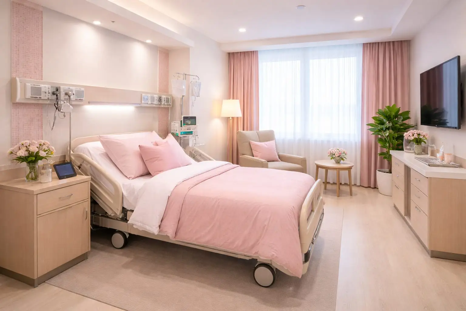 Cuarto de recuperación Hospital Clínica Atoyac